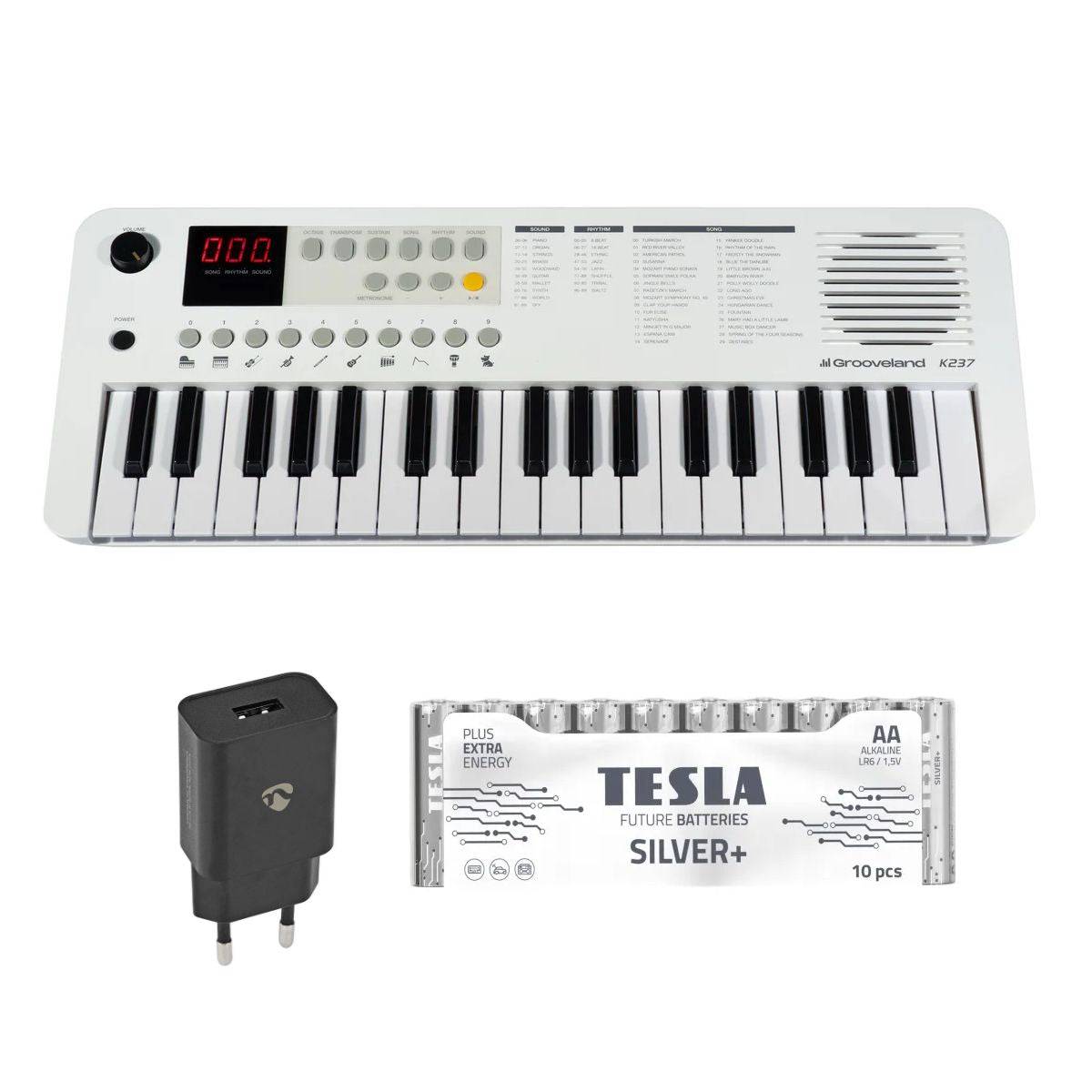 Grooveland E237 Keyboard (Off White)