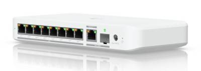 Ubiquiti Networks UniFi Flex 2.5G PoE, 8-port 2.5Gbe PoE++, 10Gbe RJ45/SFP+, passiv PoE+++