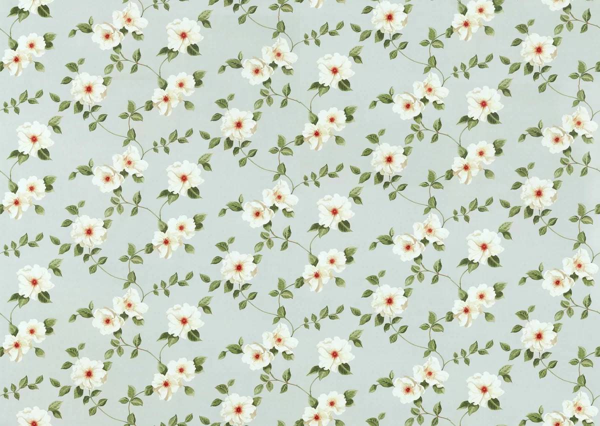 Sanderson Fabric Poet's Rose 226737