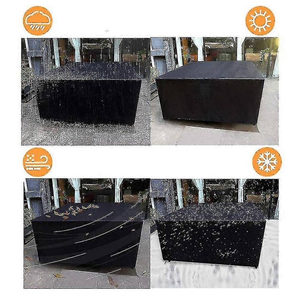 (123*123*74cm) Outdoor Furniture Covers Oxford Fabric Garden Lawn Patio Furniture Covers