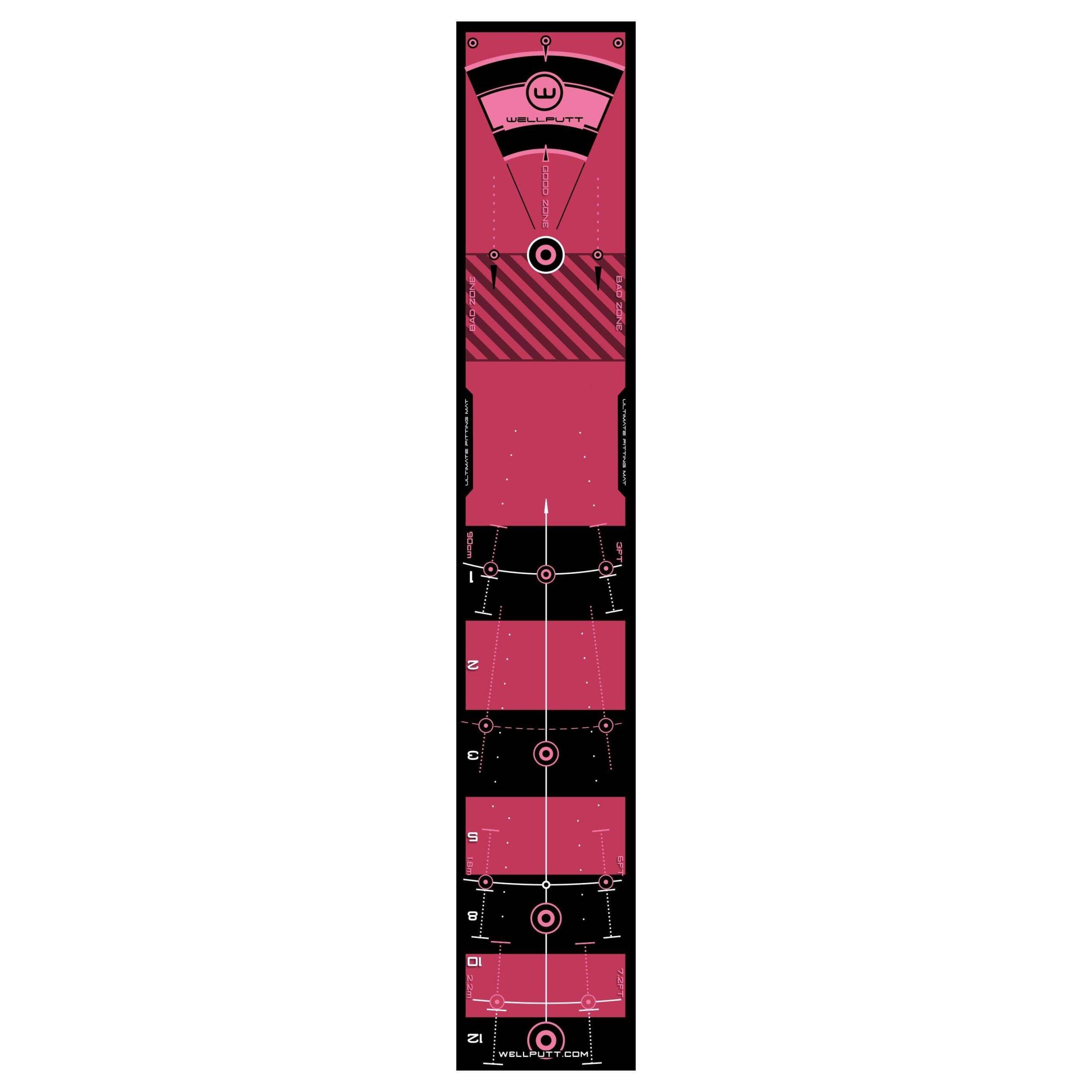 Wellputt 3m Special Limited Pink Edition Puttemåtte