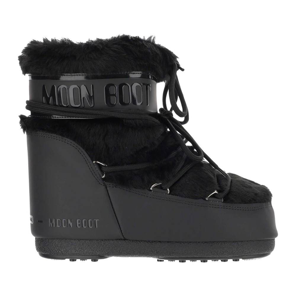 Moon Boot - Icon Låga Faux Fur Ankelboots Skor - Dam - 36 EU - Polyester