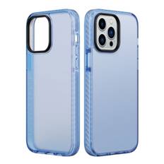 iPhone 15 Pro Max Stöttåligt TPU Mobilskal - Blå - blue