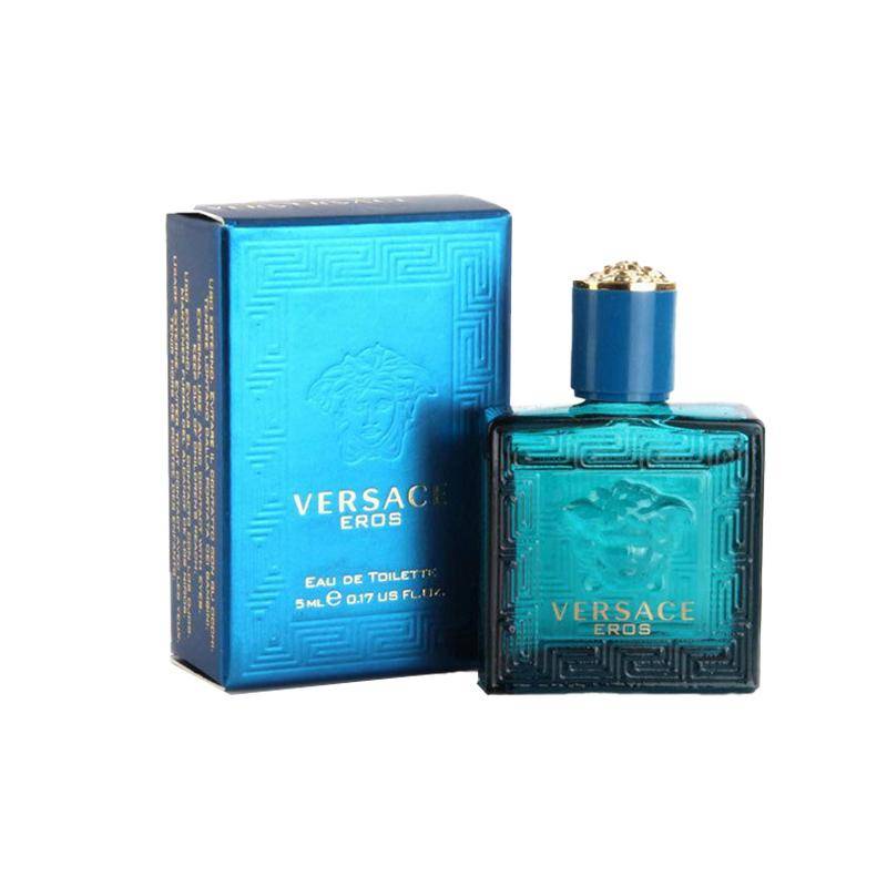 Versace Eros Eau de Toilette Provpaket Fougere Eau de Toilette EDT Kosmetik 2189347 2189347-5ml brun