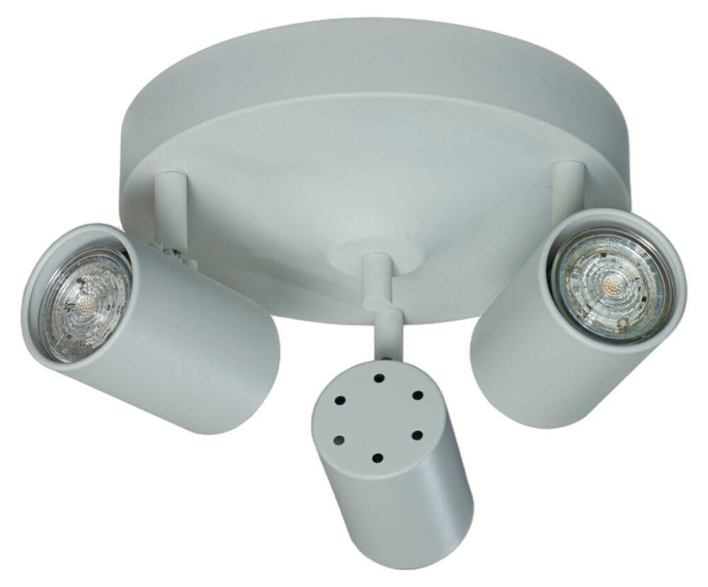 TAKSPOTLIGHT ANETA LIGHTING FRODO RUND 3xGU10 VIT