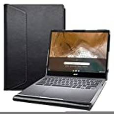 Alapmk Skyddsfodral för 13,5 tum Acer Chromebook Spin 713 CP713-2W CP713-3W/Acer Chromebook Enterprise Spin 713 CP713-2W CP713-3W [passar inte CHROMEBOOK 13 CB713-1W], svart