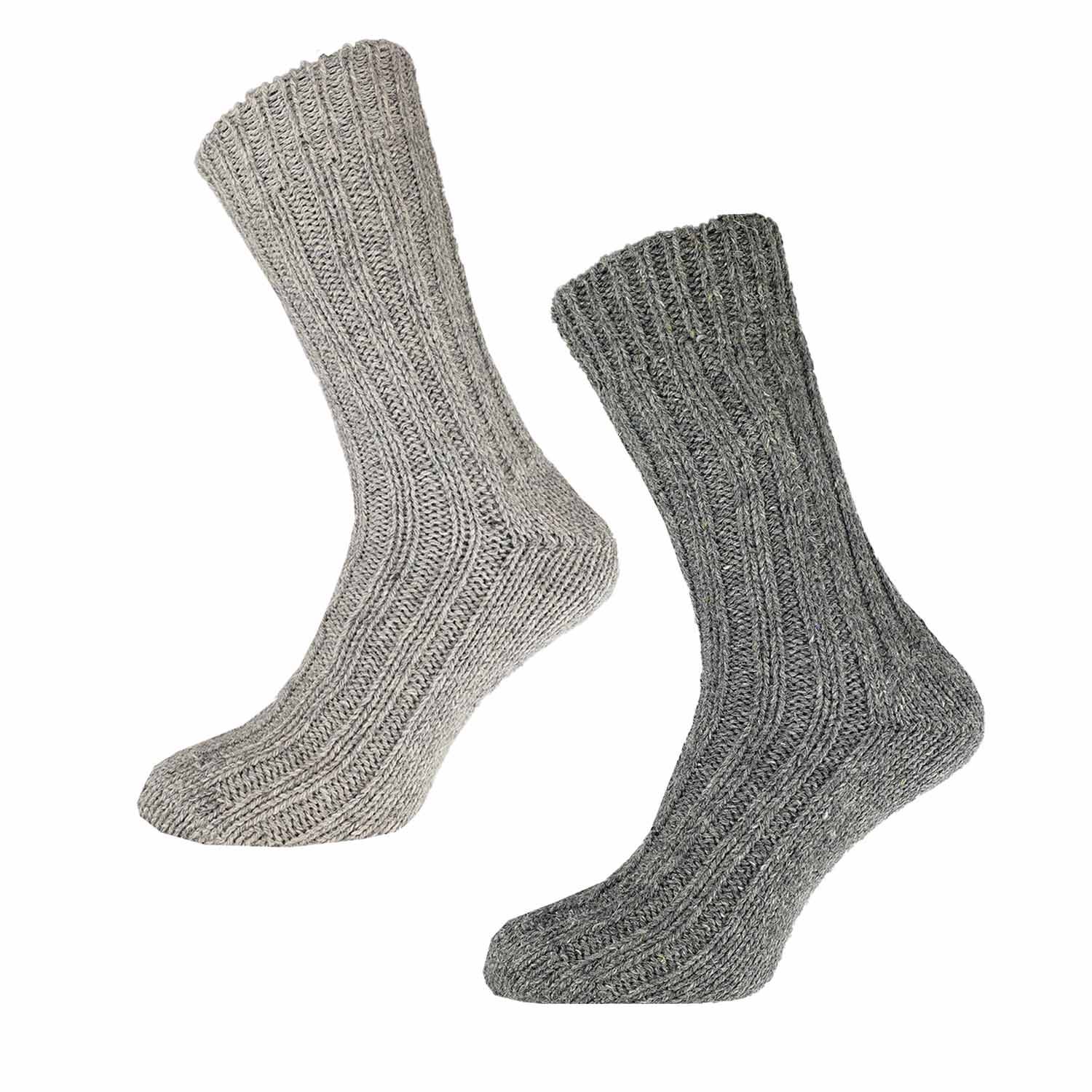 BOOM Pure Alpacka tjock, dubbelpack - 39-42