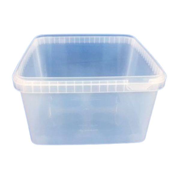Fryseegnet Condi plastbøtte 3L - MED låg - 19,5 x19,5 cm