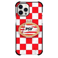 PSV Eindhoven Phone Case For iPhone Samsung Galaxy Pixel OnePlus Vivo Xiaomi Asus Sony Motorola Nokia - PSV Eindhoven Logo Checkered Background
