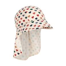 Konges Sløjd - Manuca Frill Sun Hat Grs Ks102512 - Coeur Coloré