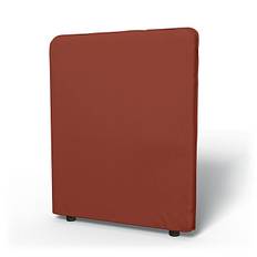 IKEA - Vallentuna High Backrest Cover 80x100cm 32x39in, Burnt Orange, Cotton - Bemz