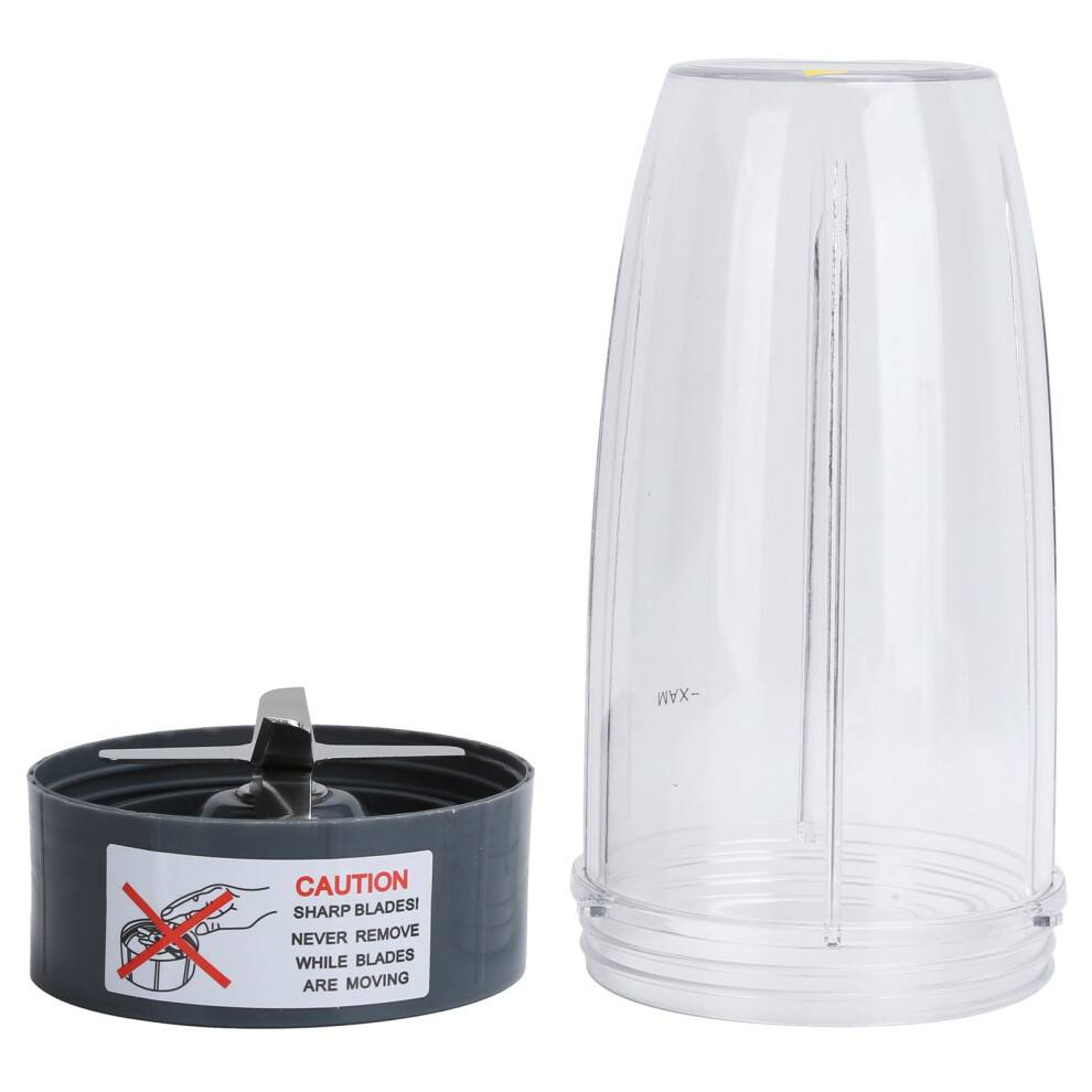 BPA-fri blenderkopper, bærbare blenderkopper til Nutribullet med præinstalleret gummipakning, direkte udskiftning og nem installation til 600W 900W