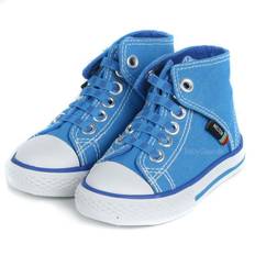 Melton - Sneakers fra Melton m. snydesnørre - Turkis (28)