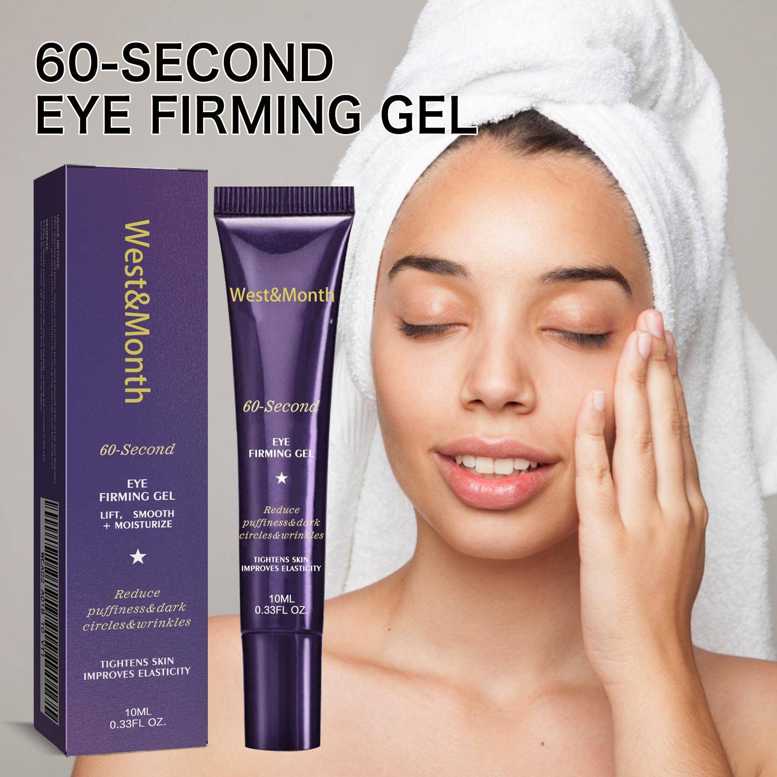 Omedelbar påskrapningskräm för påsar under ögonen Retinol Anti-rynkor Uppstramande Hudton Jämnar ut Fina Linjer Anti Mörka Cirklar Svullnad Lystergiva