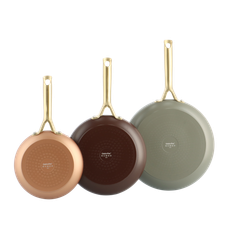 GreenPan Shades grydesæt med 3 dele Terra