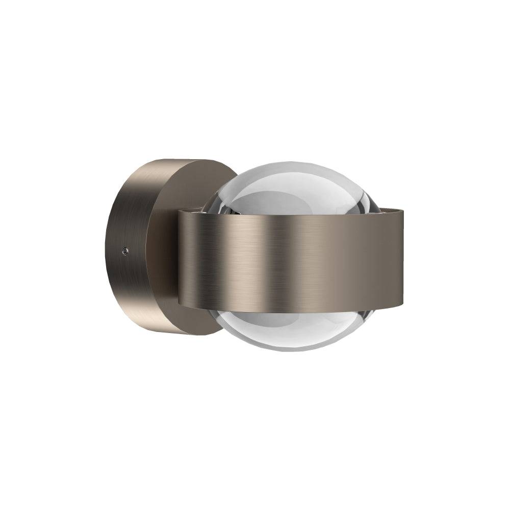 Puk Mini væglampe fra Top-light - Mat nikkel