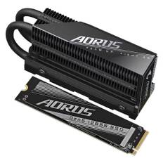 Gigabyte AORUS Gen5 12000 - SSD - 1 TB - intern - M.2 2280 - PCI Express 5.0 x4 (NVMe)