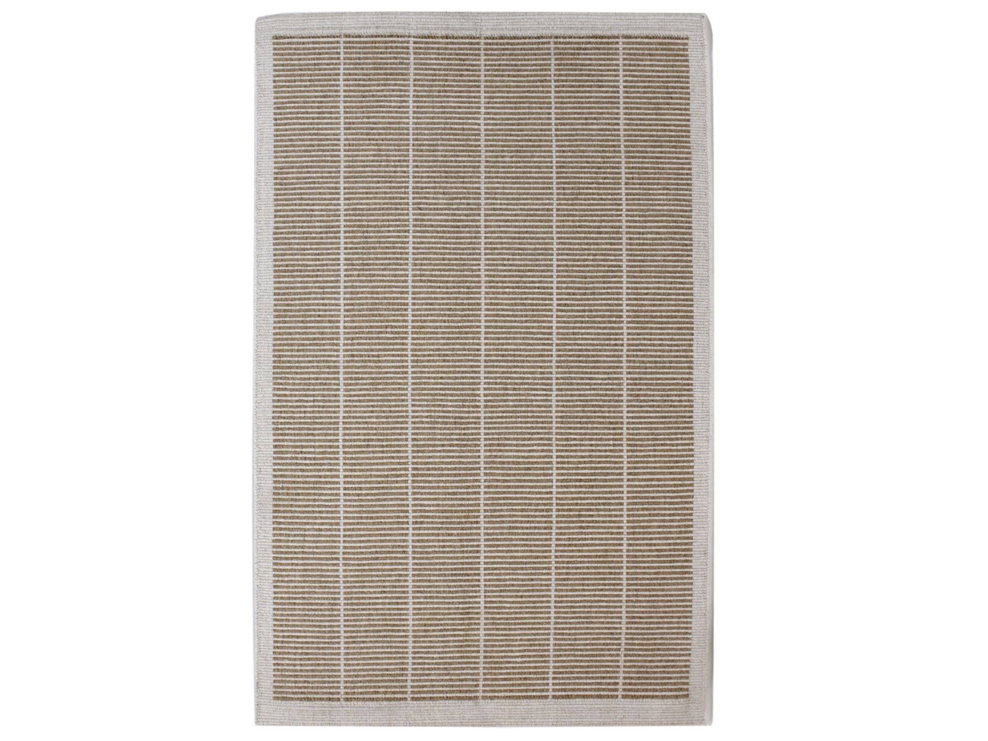 C. Olesen - Åbo tæppe - B170 x L240 cm / White/Dark Beige