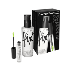 MAC Cosmetics Fix+ Setting Spray and brow gel set Presentaskar & Unisex 1 PCS