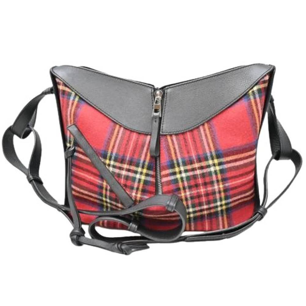 Loewe Pre-owned Pre-owned Skuldertaske - Vintage - Dame - Flerfarvet - ONE SIZE - Uld