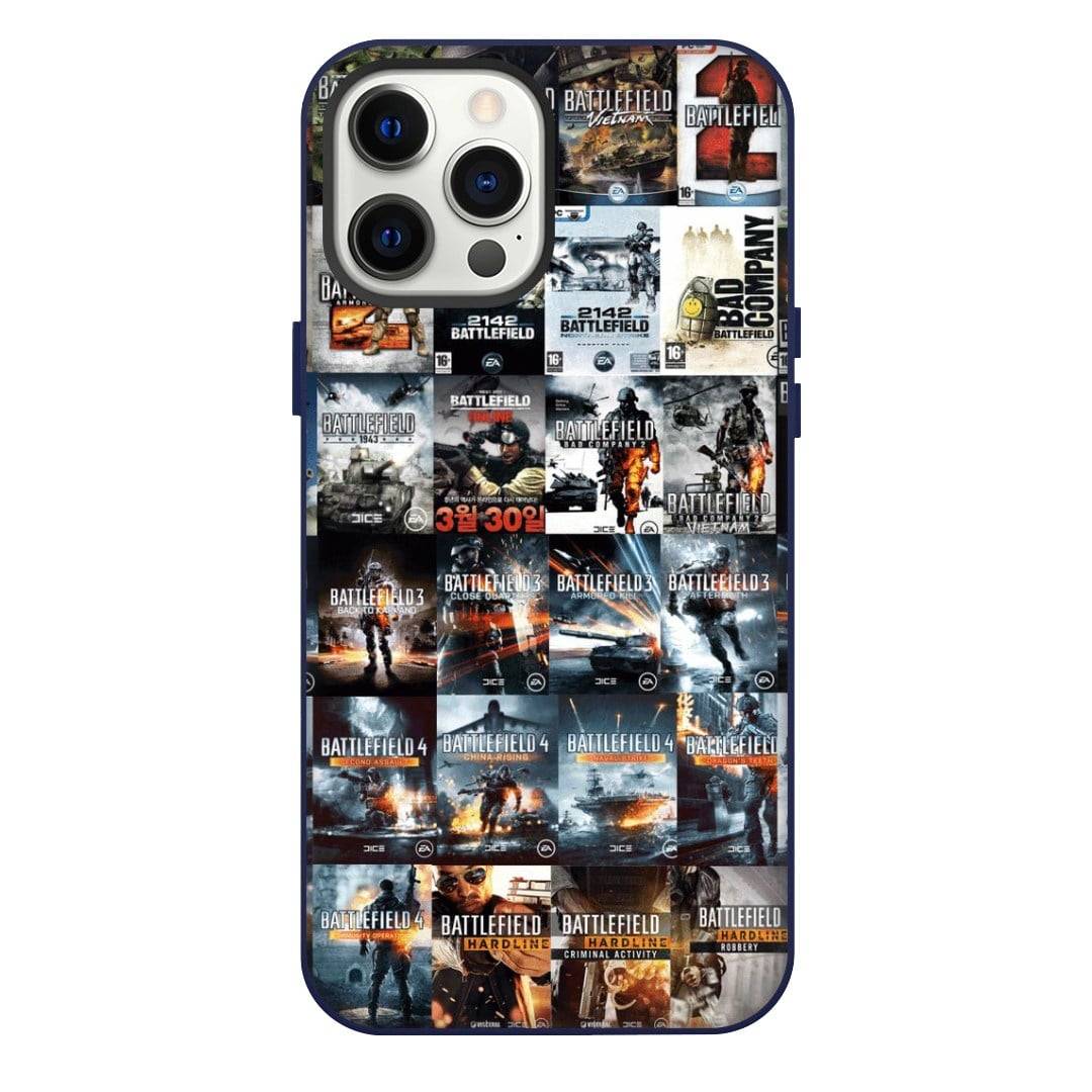 Battlefield Phone Case For iPhone Samsung Galaxy Pixel OnePlus Vivo Xiaomi Asus Sony Motorola Nokia - Battlefield Game Covers Collage.