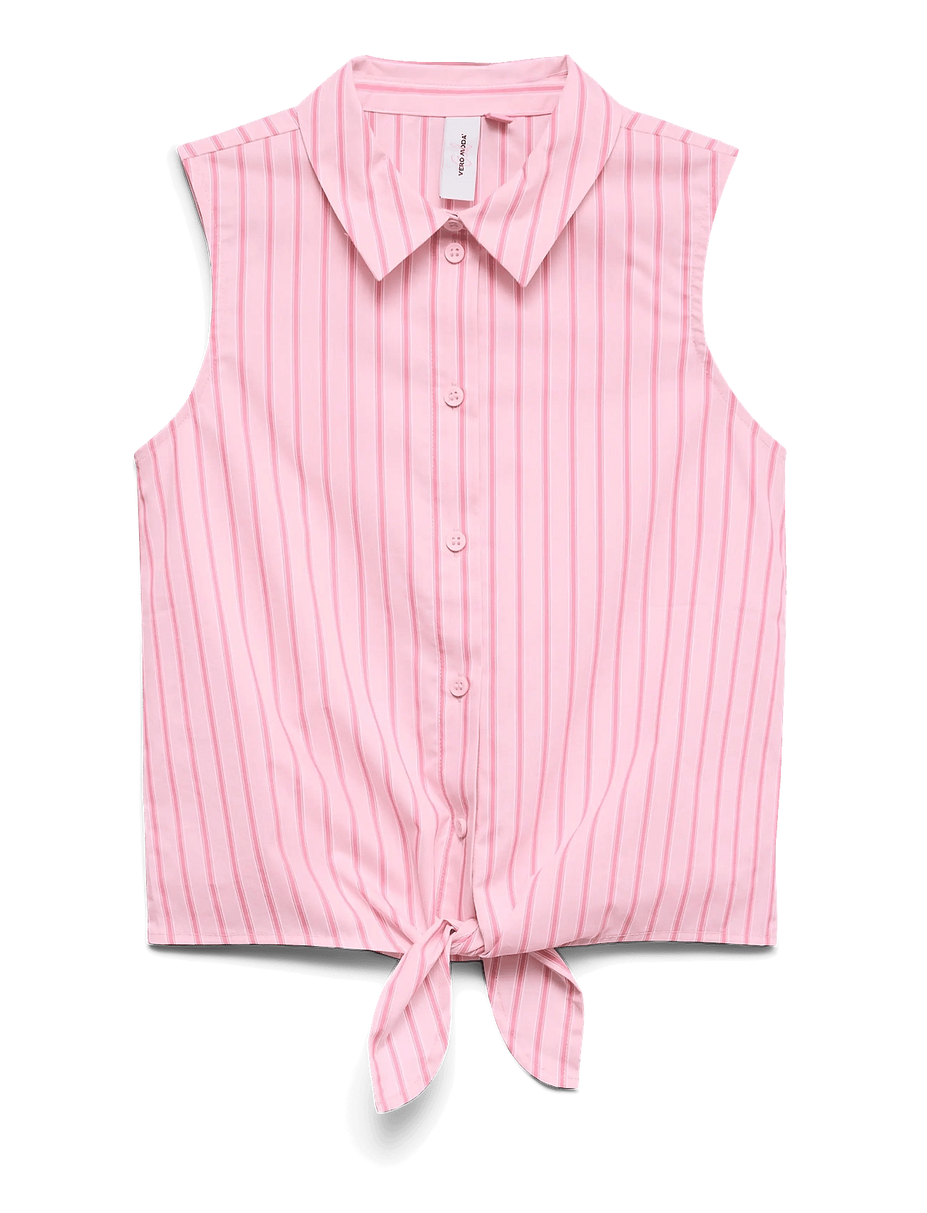 Vero Moda Girl Vmfriba Sl Shirt Wvn Girl - Pink - 158