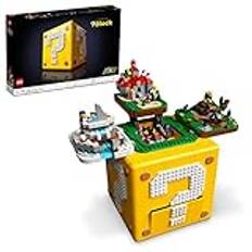 LEGO Super Mario 64 Fråga Mark Block 71395 Building Kit; Collectible Gift for Display and Interactive Play with The Mario Figure from The 71360 Starter Course (Sold Separately) (2,064 Pcs)