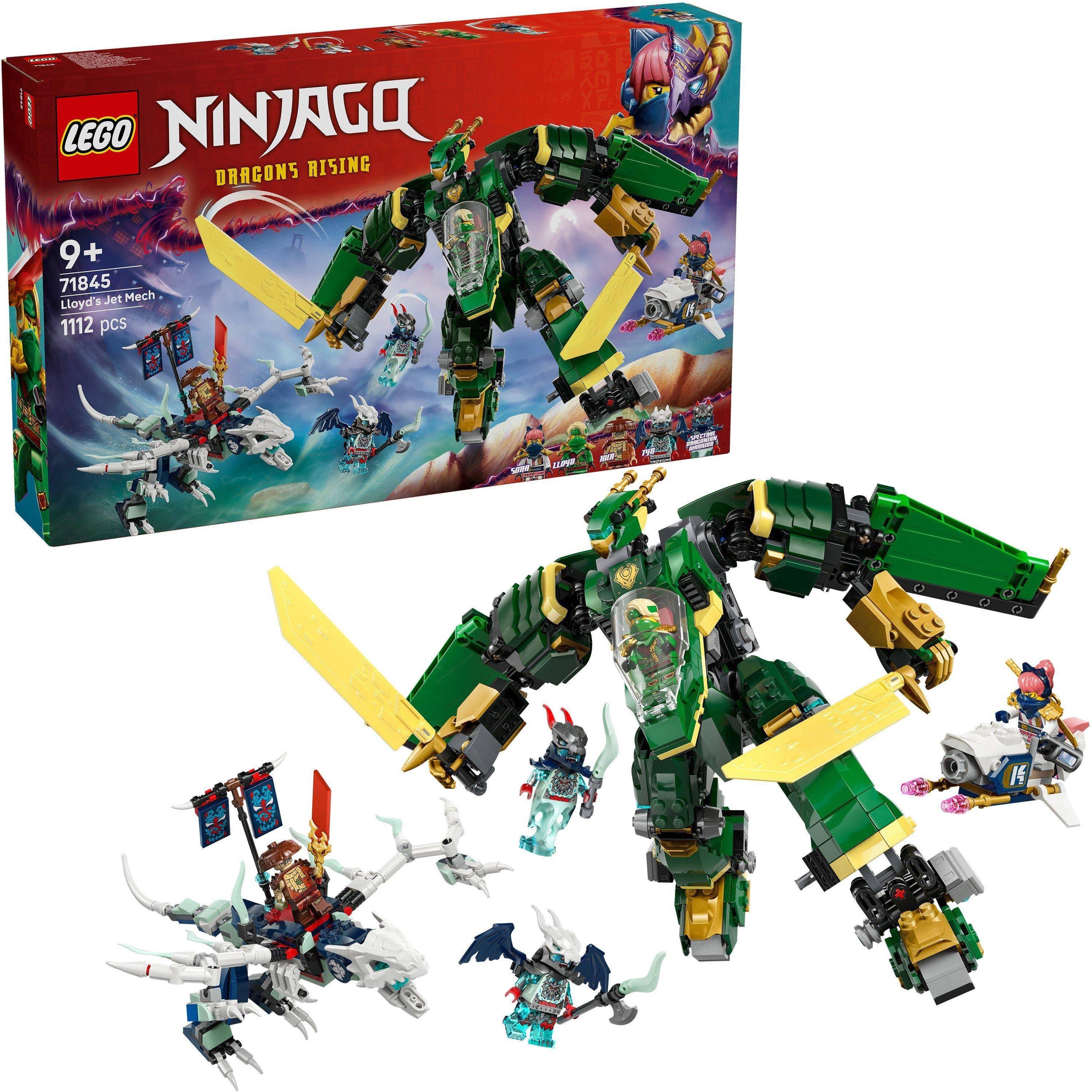 Lego Lego® Ninjago® Lloyd’s Jet Mech Ninja Toy Building Kit 71845