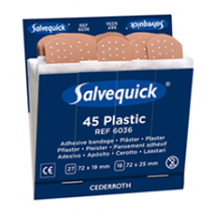 Cederroth Salvequick Plåster 6 pack -plast- (no.6036)