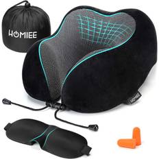 Nakkepude M. Memory foam Unisex - Exclusive Travel Pillow - Inkl. ekstra tilbehør