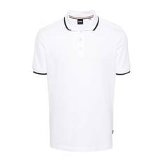 BOSS PARLAY 190 POLO SHIRT Size: XL, colour: WHITE