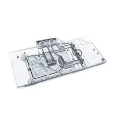 WAK Alphacool Eisblock Aurora Acryl GPX-A Radeon RX 6800/6800XT Gaming X Trio mit Backplate PHT EOL
