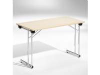 (ComputerSalg) Konferencebord Kongress 1200x500 mm Birk Krom