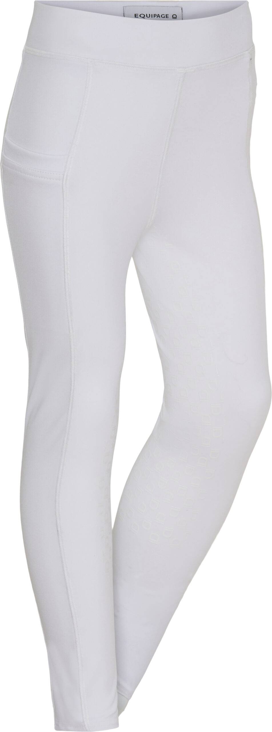 Equipage Molly ridtights helskodda för barn - Vit - 128