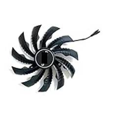 Datorkomponenter 95MM T129215SH PLD10010S12H Cooling Fan Compatible with GTX 1650 GAMING 1660 Ti RTX 2060 Super 2070 WINDFORCE Graphics Card Fan(B)