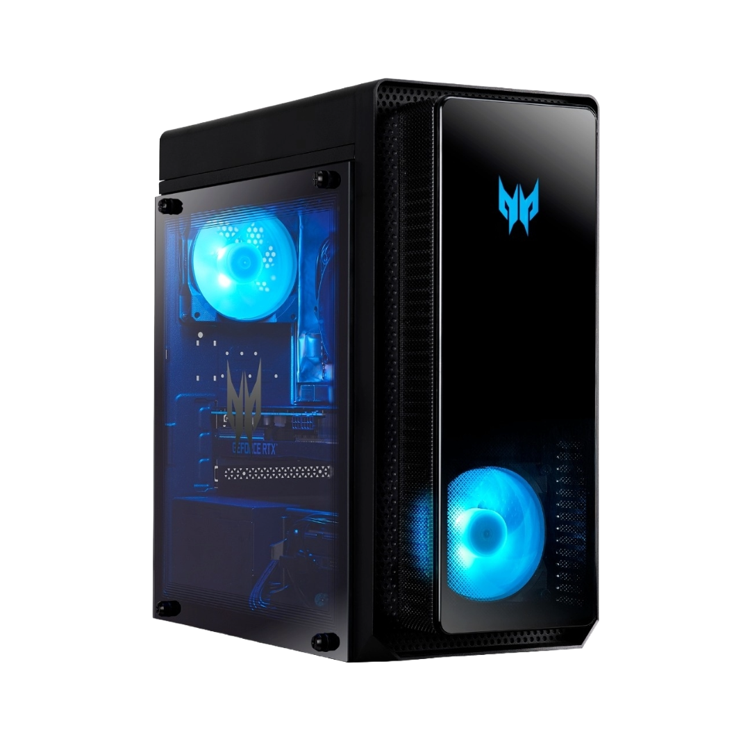 Acer Predator PO3-640 - RTX 4070 12GB / Intel i7 - 12700F / 16GB DDR4 (3200MHz) / 1TB NVMe - Svart