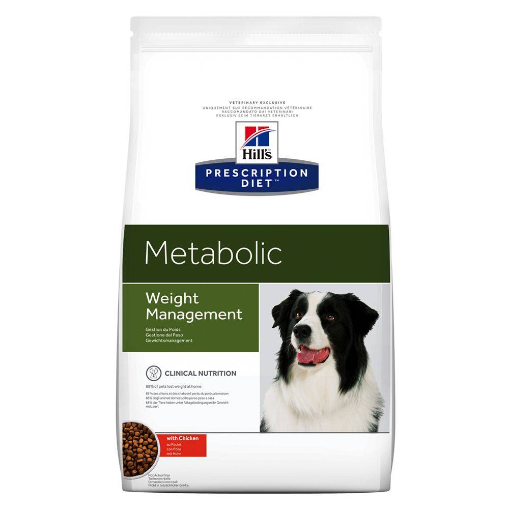 12kg Metabolic Weight Management Hill's Prescription Diet hundefoder