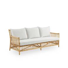 Caroline Sofa - Polished Natural / A627 | Crumble | Dark Green / A627 | Crumble | Dark Green