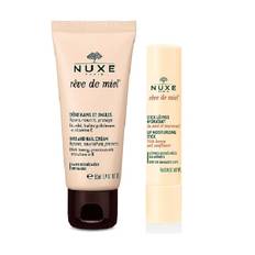 Nuxe - Rêve de Miel Hand and Nail Cream 50 ml + Nuxe - Rêve de Miel Lip Moisturizing Stick 4 g