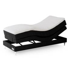 Carpe Diem Beds Saltö Ställbar Säng 210x210 Svart - Ull / Svart (210x210)