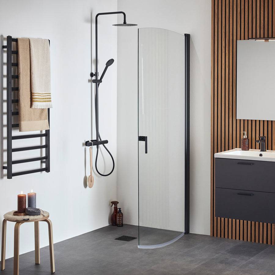 Blandarfäste Design 160cc Svart Dold M26x1,5 15Pex