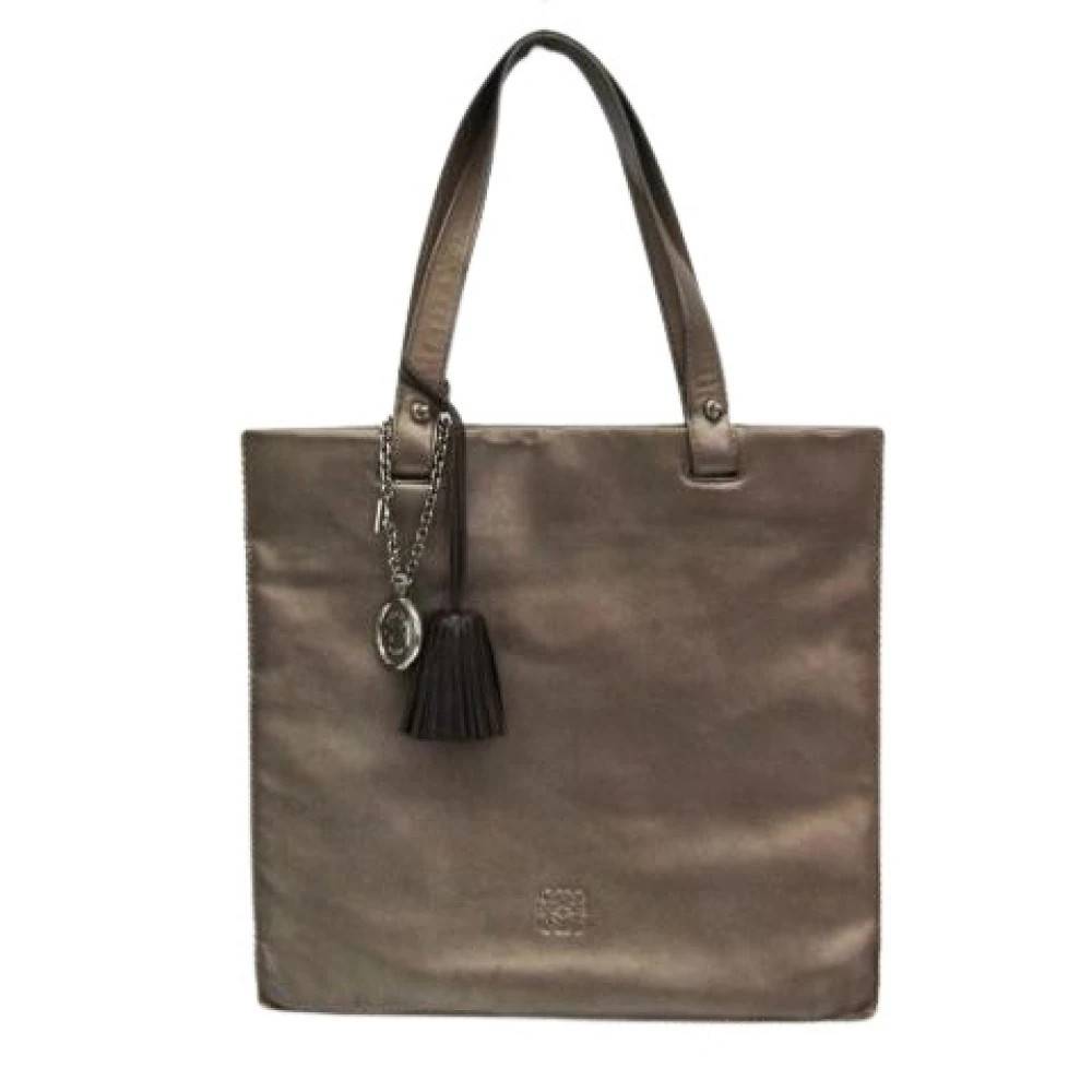Loewe Pre-owned Pre-owned Tote Bag - Vintage - Dame - Brun - ONE SIZE - Læder
