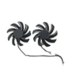 ZkeeShop DC 12 V 0,35 A 85 mm 4PIN kompatibel med FD7010H12S R9 270X 280X HD7870 HD7950 HD7850 HD6850 grafikkortsfläkt