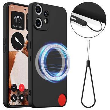 Nothing CMF Phone 2 Pro Liquid Silikonskal - MagSafe-kompatibelt - Svart
