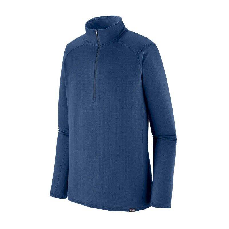 Patagonia Capilene Thermal Weight Zip Neck - Underställ Herr Clement Blue S