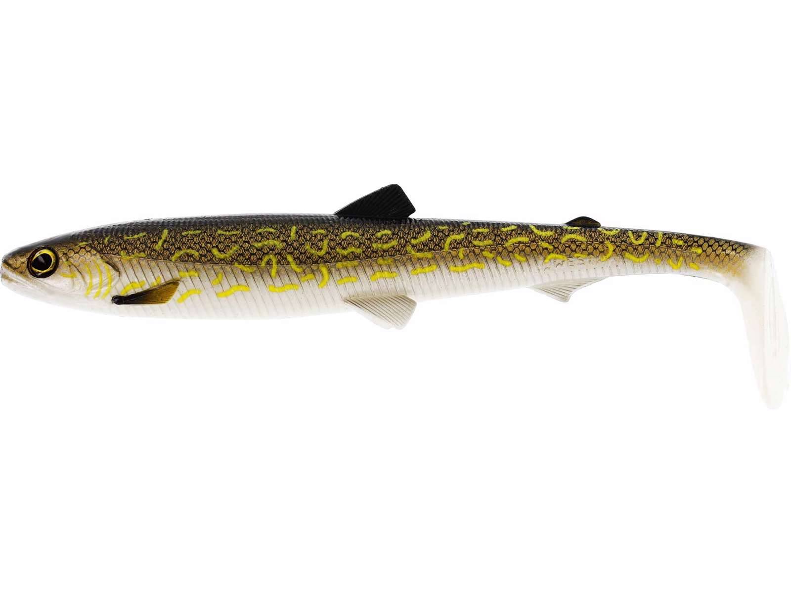 69WESTIN BULLTEEZ SHADTAIL 18CM 53GRAM Natrual Pike