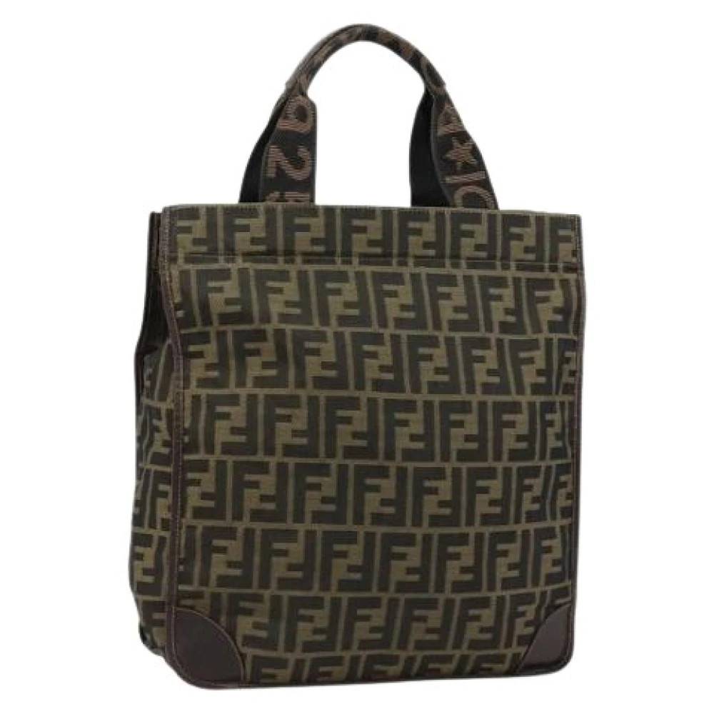 Fendi Vintage Pre-owned Vintage Tote Bag - Vintage - Dame - Brun - ONE SIZE - Læder