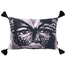 Carolina Gynning - Golden Butterfly B&W Kuddfodral 40x60 Cm /vit - Svart