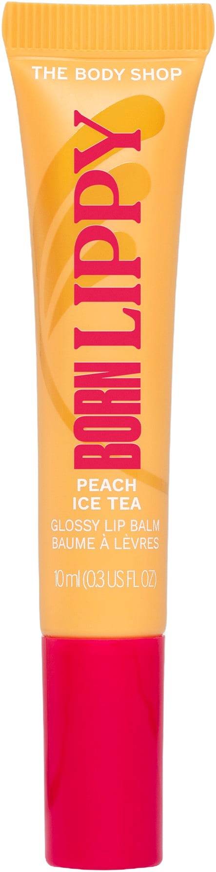 The Body Shop Born Lippy Peach Ice Tea 10 ML - Läppglans Från Magasin (10 ML)