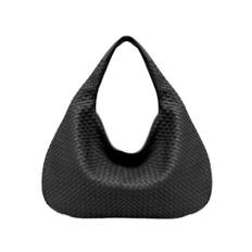 KHAÍA Jessica Bag Black - 47 cm Vegansk Læder Størrelse 47cm.